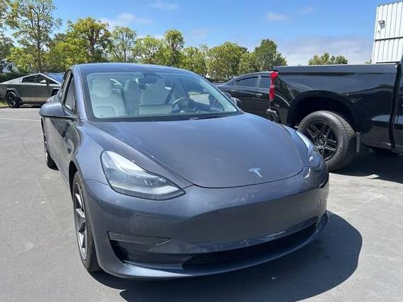 TESLA MODEL 3 2022 5YJ3E1EBXNF343342 image